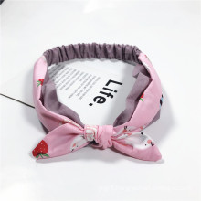 Many Colors Big Bow Headwrap Girls Cute Hair Band Cotton Fabric Baby Knot Headband